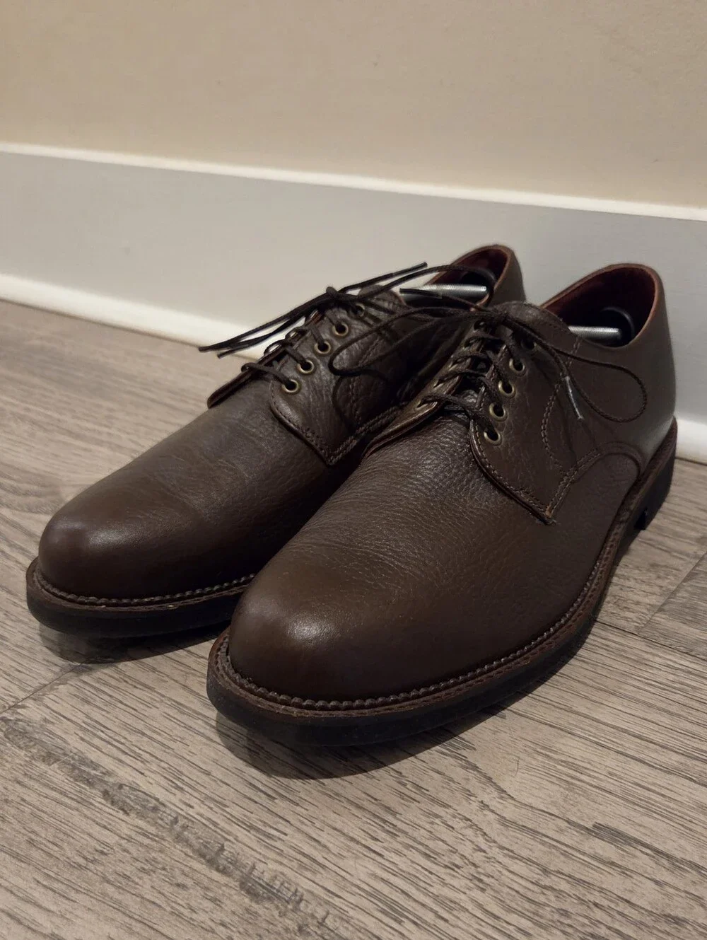 Red Wing Brown Leather Oxford Derby Shoes - Size 14 D - Style 8622 - Made in USA